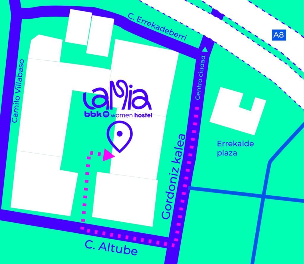 Lamia Bbk Women Hostel-Solo Mujeres Bilbao Kültér fotó